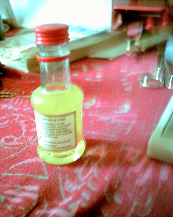 fake plastic lemon