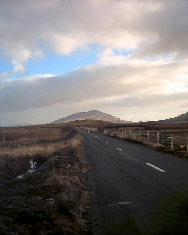 View south over Lough Inagh