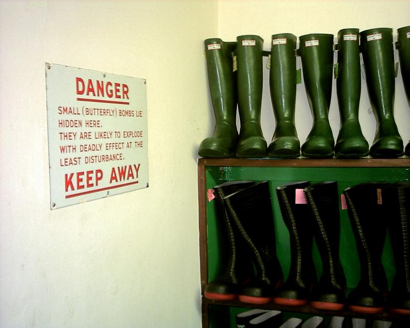 Boots and bombs